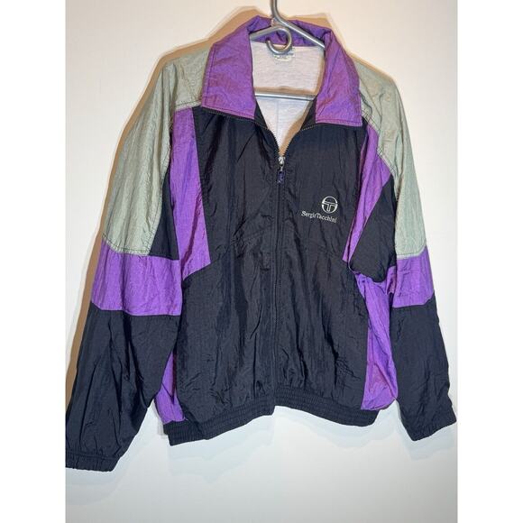 Vintage Sergio Tacchini Windbreaker Track Jacket Men’s Size XL Rare Bomber Style - Picture 5 of 10